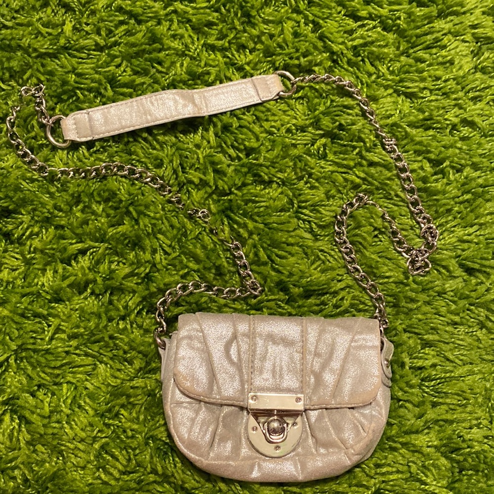 Apt.9 crossbody purse, silver